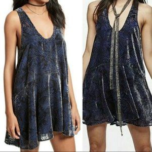 Free people Ellie burnout velvet dress
